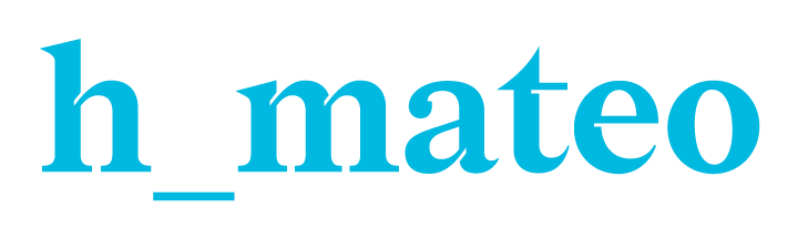 h mateo logotype